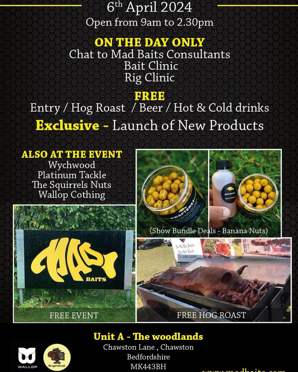 See us at the Mad Baits Open Day!